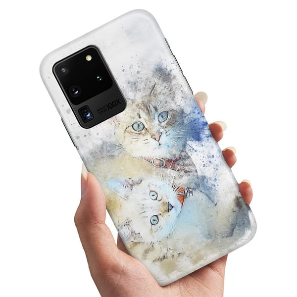 Deksel / Mobildeksel til Samsung Galaxy S20 Ultra - Katter