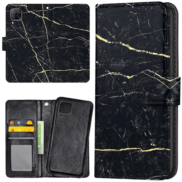 Huawei P40 Lite - Mobilcover/Etui Cover Marmor