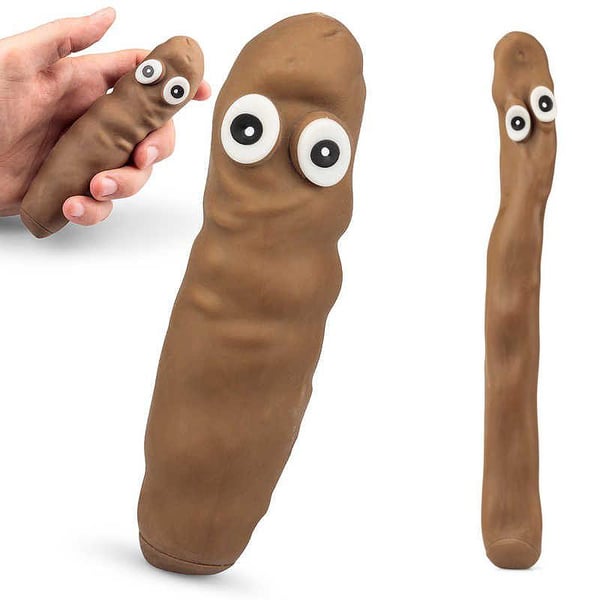 2-Pak - Stressball / Klemmeball - Bæsj – Stretchy 2-Pak - Stressball / Klemmeball - Bæsj – Stretchy