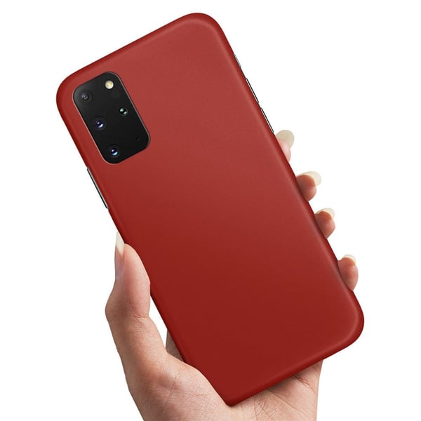 Kuoret / Suojakuoret Samsung Galaxy A41 - Tummanpunainen