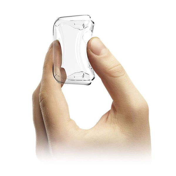 2-Pak Apple Watch 38/40/42/44 mm - Heldekkende Deksel Skjermbeskytter - 42mm
