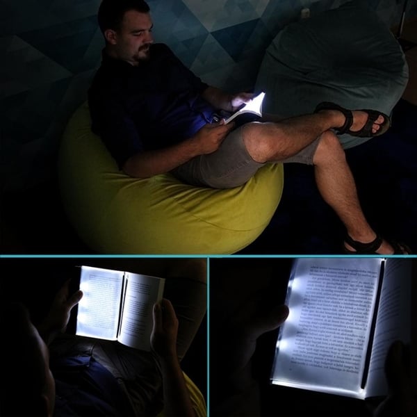 Boklampe - Leselampe / LED-lampe - Lampe til Bok