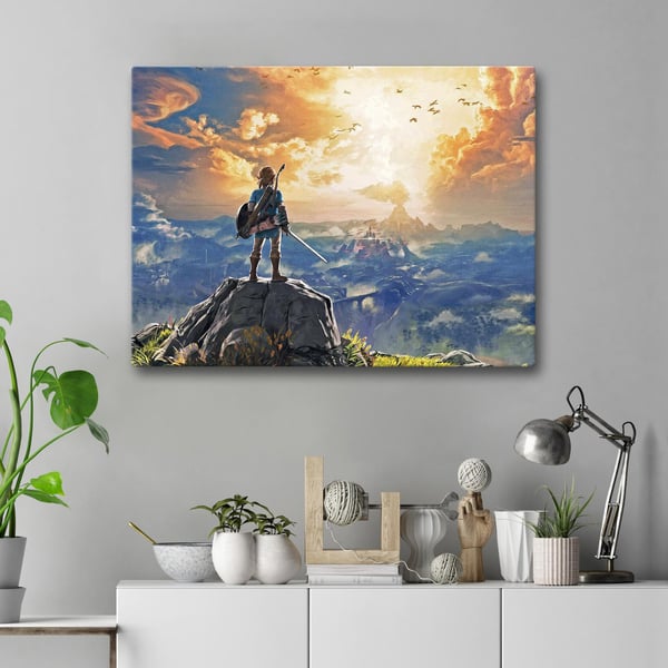 Lerretsbilde / Bilde - League of Zelda - 40x30 cm - Lerret