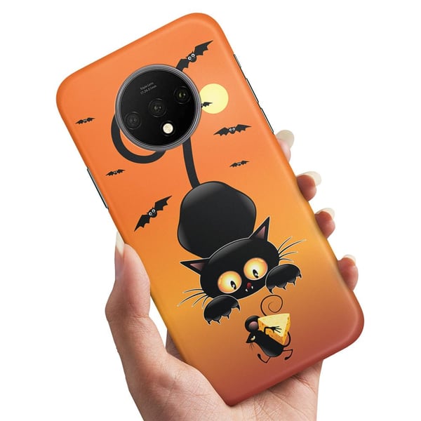 Cover / Mobilcover til OnePlus 7T - Kat og Mus