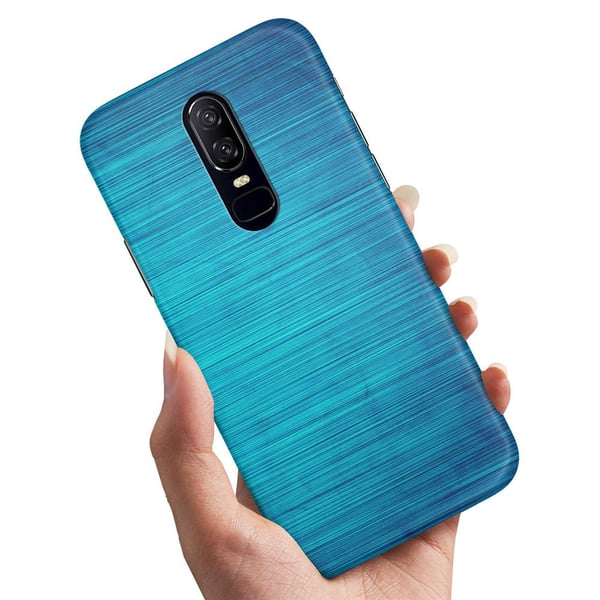 Deksel / Mobildeksel til OnePlus 8 - Ripet Tekstur
