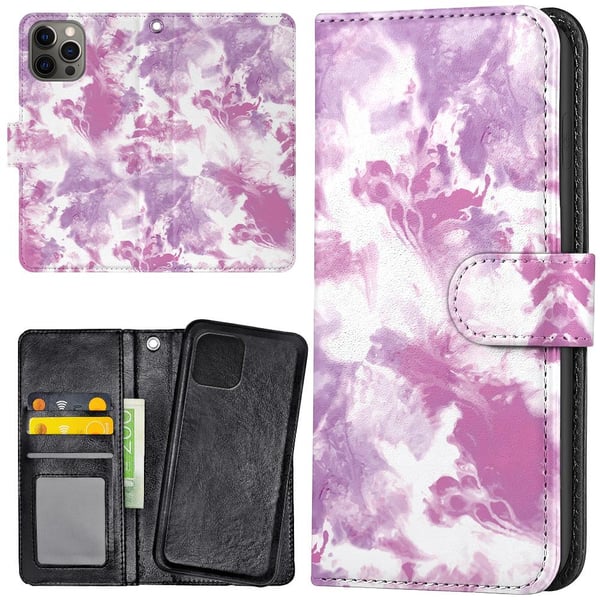 iPhone 12 Pro Max - Lommebok Deksel Marmor iPhone 12 Pro Max - Lommebok Deksel Marmor