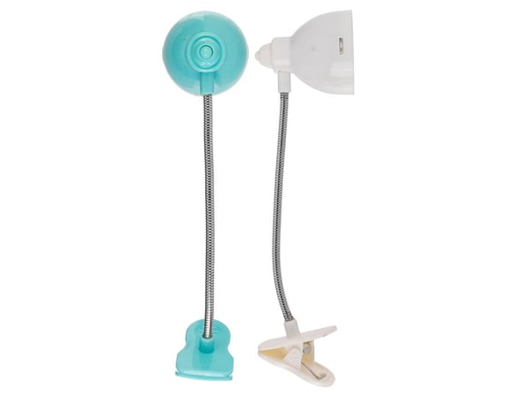 Boklampa - Läslampa / LED-lampa med Klämma - Lampa till Bok
