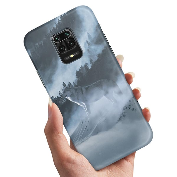 Cover / Mobilcover til Xiaomi Redmi Note 9 Pro - Arctic Wolf
