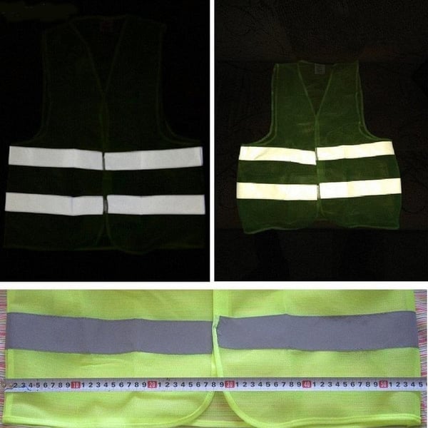 Refleksvest - Vest med Refleks for Voksne - XL - Orange