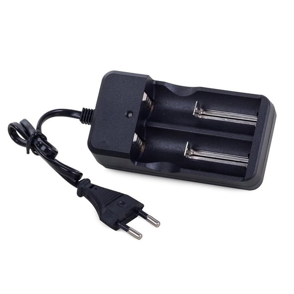 2x Batteriladdare - 14500, 16340, 18650, 26650, 32650 Batterier