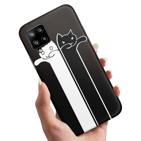 Deksel / Mobildeksel til Samsung Galaxy A42 5G - Avlange Katter