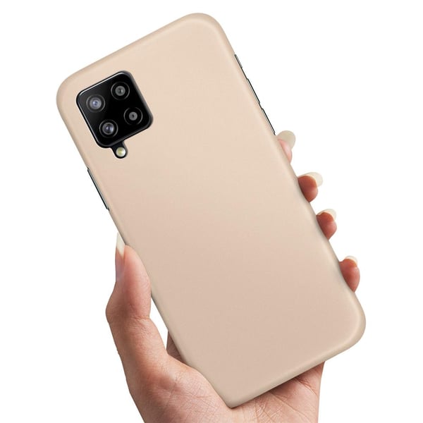 Deksel / Mobildeksel til Samsung Galaxy A42 5G - Beige