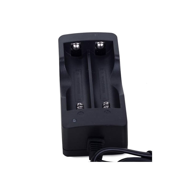 2x Batterioplader / Oplader - 18650 Batterier