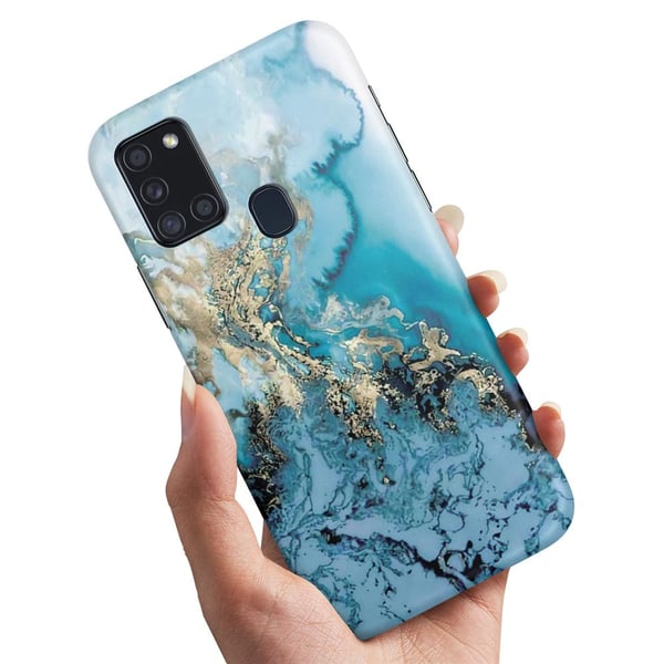 Cover / Mobilcover til Samsung Galaxy A21s - Kunstmønster