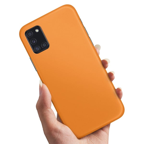 Cover / Mobilcover til Samsung Galaxy A31 - Orange
