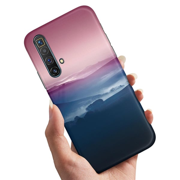 Cover / Mobilcover til Realme X3 SuperZoom - Farverige Dale