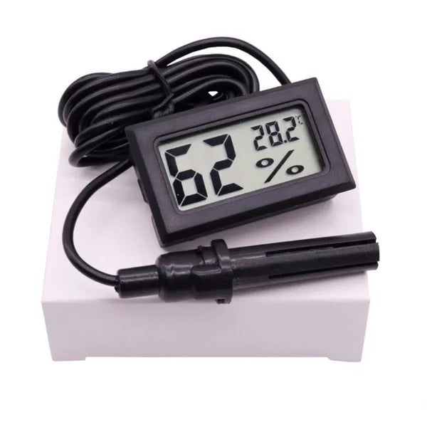 Hygrometer & Termometer - Måler luftfugtighed & temperatur