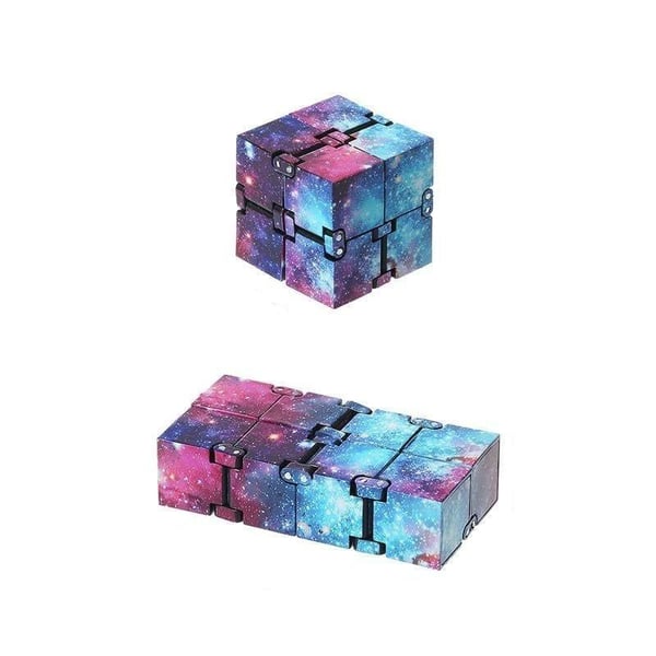 Infinity Cube Fidgetleksak – Sensorisk Pusselkub - 1-Pack