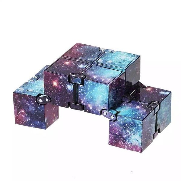 Infinity Cube Fidgetleksak – Sensorisk Pusselkub - 1-Pack