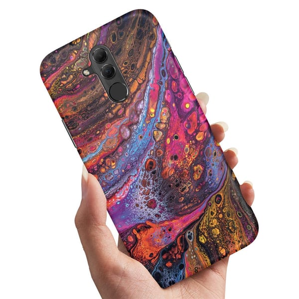 Cover / Mobilcover til Huawei Mate 20 Lite - Psykedelisk