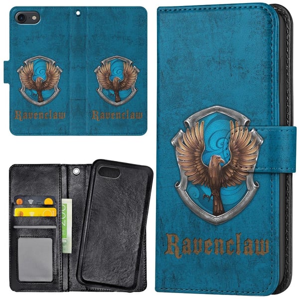 iPhone 7/8/SE - Lommebok Deksel Harry Potter Ravenclaw