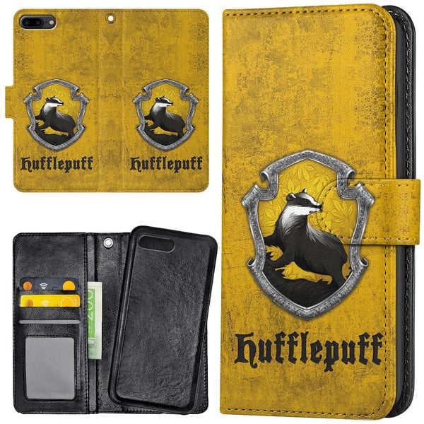 iPhone 7/8 Plus - Lommebok Deksel Harry Potter Hufflepuff