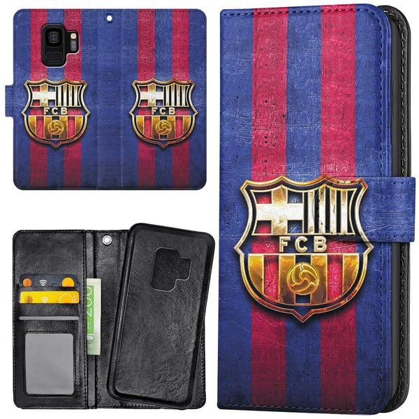Samsung Galaxy S9 - Lommebok Deksel FC Barcelona