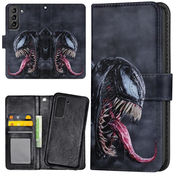 Samsung Galaxy S21 - Lommebok Deksel Venom