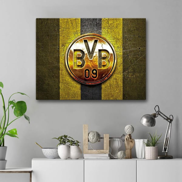 Lerretsbilde / Bilde - Borussia Dortmund - 40x30 cm - Lerret