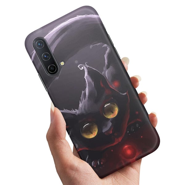 Deksel / Mobildeksel til OnePlus Nord CE 5G - Svart Katt