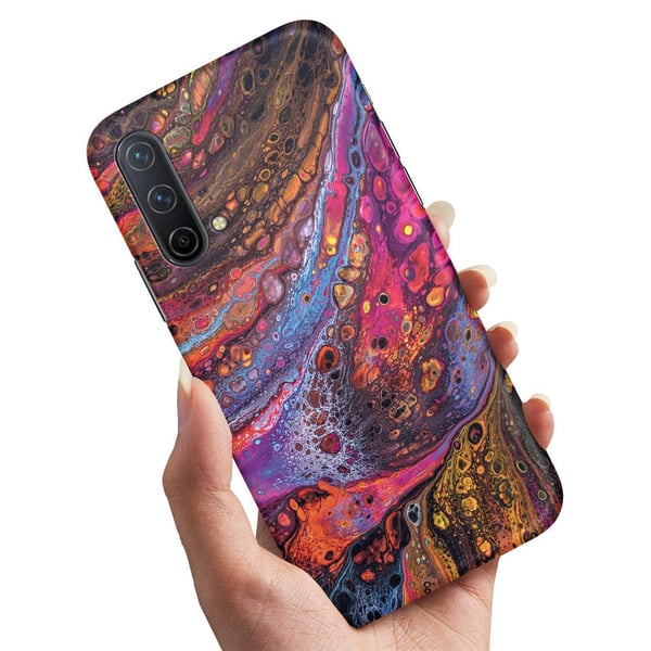 Cover / Mobilcover til OnePlus Nord CE 5G - Psykedelisk