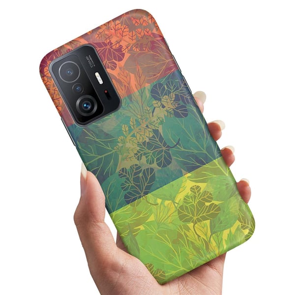 Deksel / Mobildeksel til Xiaomi 11T / 11T Pro 5G - Løvmønster