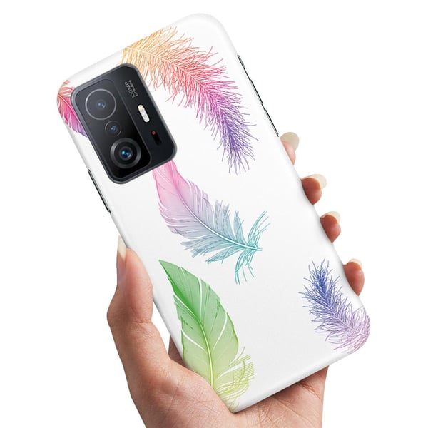 Deksel / Mobildeksel til Xiaomi 11T / 11T Pro 5G - Fjær