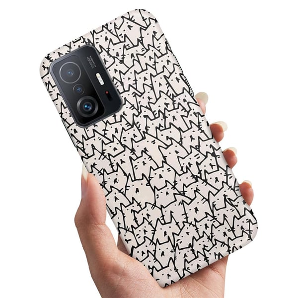 Deksel / Mobildeksel til Xiaomi 11T / 11T Pro 5G - Kattgruppe