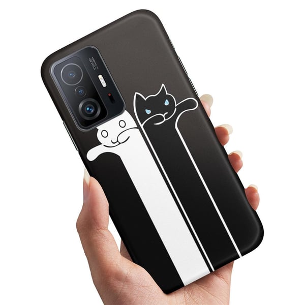 Deksel / Mobildeksel til Xiaomi 11T / 11T Pro 5G - Avlange Katter