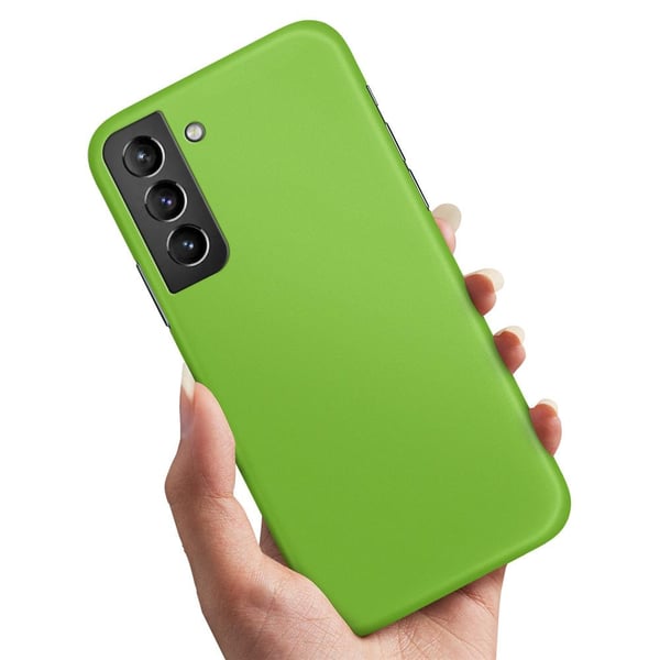 Cover / Mobilcover til Samsung Galaxy S22 Plus - Limegrøn