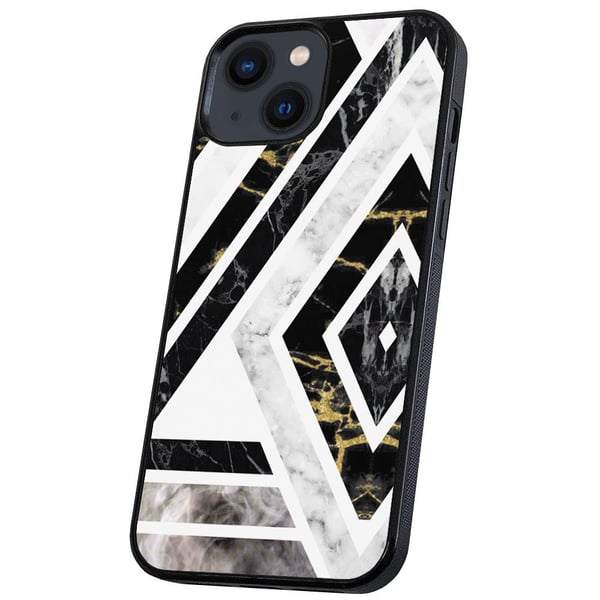 iPhone 13 - Cover/Mobilcover Skræv Mønster