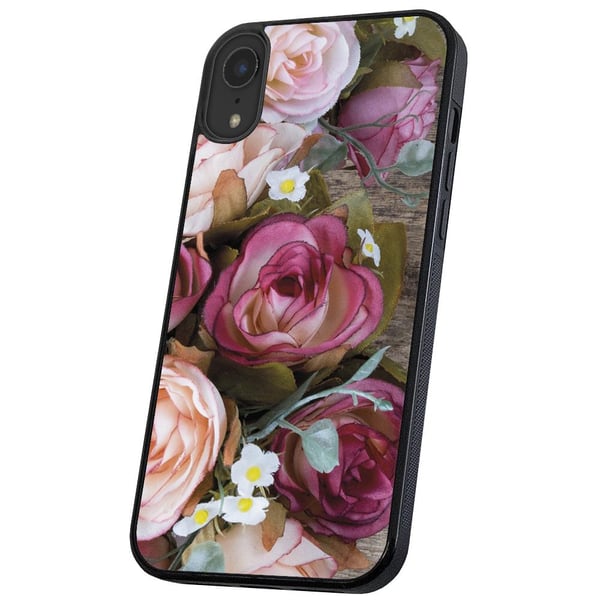 iPhone XR - Cover/Mobilcover Blomster