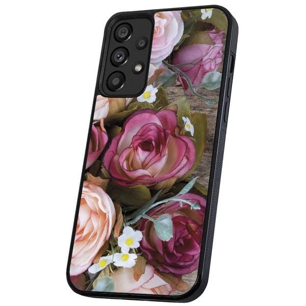 Samsung Galaxy A33 5G - Cover/Mobilcover Blomster
