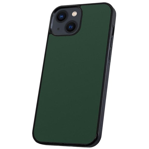 iPhone 13 - Cover/Mobilcover Mørkgrøn