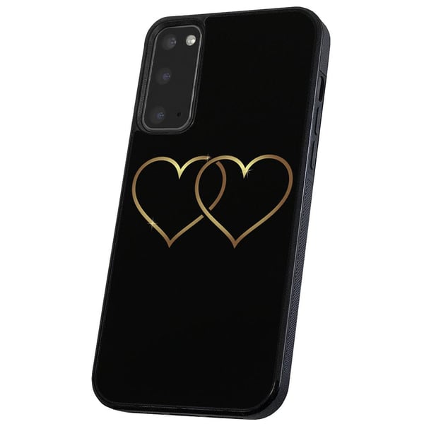 Samsung Galaxy S20 FE - Deksel/Mobildeksel Double Hearts