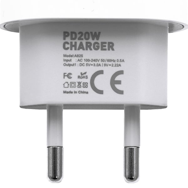 Lader for iPhone - Strømadapter - 20W USB-C – Hurtiglader