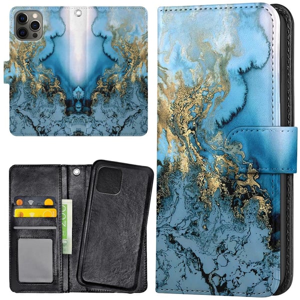 iPhone 13 Pro Max - Lommebok Deksel Kunstmønster