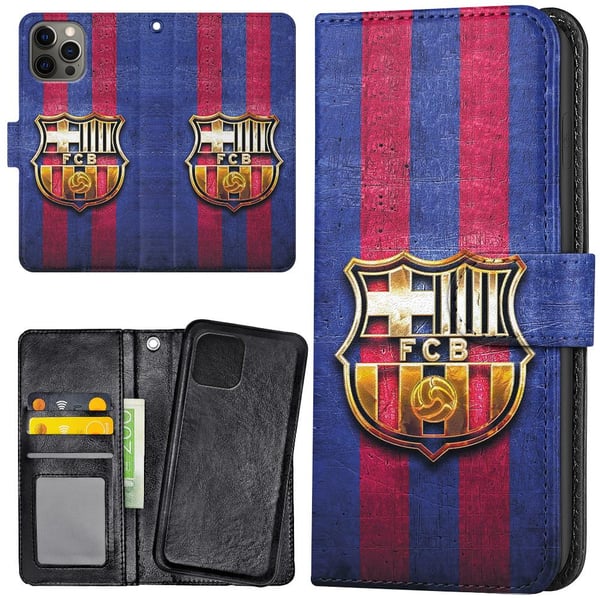 iPhone 13 Pro Max - Lommebok Deksel FC Barcelona