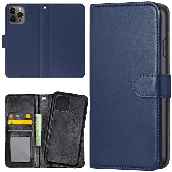 iPhone 13 Pro - Mobilcover/Etui Cover Mørkblå