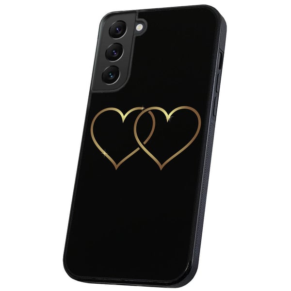 Samsung Galaxy S22 Plus - Cover/Mobilcover Double Hearts