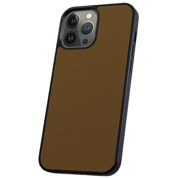 iPhone 13 Pro - Kuoret/Suojakuori Ruskea