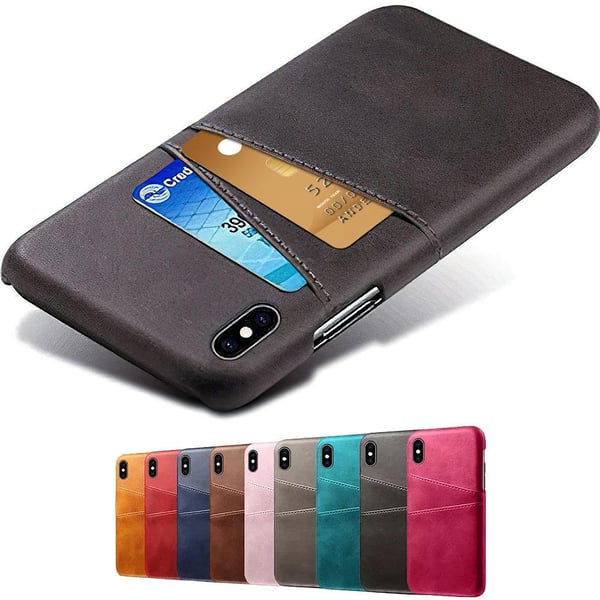 iPhone 12 / 12 Pro - Cover med rum til kort - Kortholder