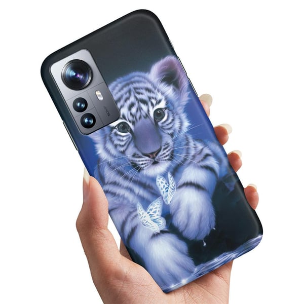 Deksel / Mobildeksel til Xiaomi 12 Pro - Tigerunge