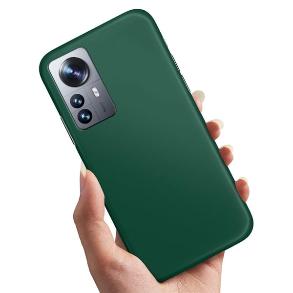 Deksel / Mobildeksel til Xiaomi 12 Pro - Mørkegrønn